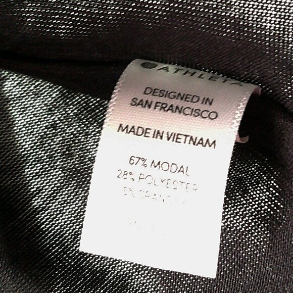 Athleta - V- Neck Black Thin Sweater - Size XS - Picture 4 of 6